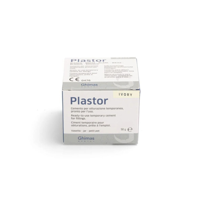 Plastor (Пластор), флак. 50г (Ivory) - Тимчасовий цемент, без-евгенольний (Ghimas/Гімас)