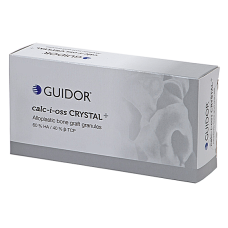 calc-i-oss CRYSTAL (кальціос КРІСТАЛ) № A09-231, флак. 2.5 мл розм.= 0.45-1.0мм; об'єм= 2.5 куб.см - Кістковий матеріал (Guidor/Гайдор)