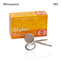 Дзеркало стоматологичне збільшуюче SEplus № 706x4, 1шт діам.= 22 мм; розм.= 4 (Hahnenkratt/Ханенкратт)