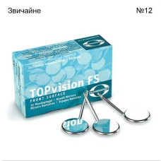 Дзеркало стоматологичне з родієвим покриттям TOPvision FS Rhodium № 719x12, 1шт діам.= 12 мм; розм.= 12 (Hahnenkratt/Ханенкратт)
