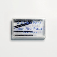 Штифти вуглепластикові Jen-CarboPost (Джен-КарбоПост), 6шт/пак розм.= 1; діам.= 1.00 мм (Джендентал-Україна/Джендентал-Україна)