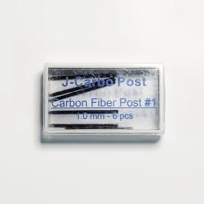 Штифти вуглепластикові Jen-CarboPost (Джен-КарбоПост), 6шт/пак розм.= 1; діам.= 1.00 мм (Джендентал-Україна/Джендентал-Україна)