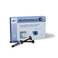 Jen-Favorite Professional Regular Kit (Джен-Фаворіт LC), Н-р: 12 х шпр.4г (A1D, A2E, A2D, A3E, A3D, A3.5D, B2E, B2D, I, IOP, LO, UO) - Реставраційний композит, наногібридний (Джендентал-Україна/Джендентал-Україна)