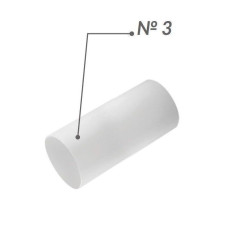 Jen-Fiber Bulk (Джен-Файбер Балк), 6шт/пак форма: № 3; розм.= 1.8х30 мм - Скловолоконні балки (скловолокно) (Джендентал-Україна/Джендентал-Україна)