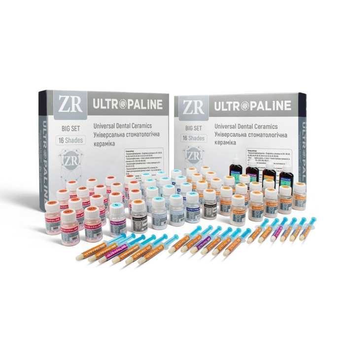 Ultropaline-ZR (Ультропалін-ZR), флак. 30г (B1) - Дентин напівпрозорий, порошок (Джендентал-Україна/Джендентал-Україна)