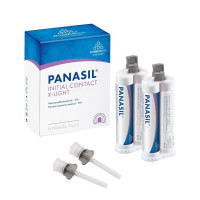 Panasil Initial Contact X-Light № 13401, Пак.: 2 х  картр.50мл колір: фіялковий (+8 змішуючих насадок) - Відбиткова маса (VPS, A-силікон), корега, низька в'язкість (тип 3) (Kettenbach/Кеттенбах)