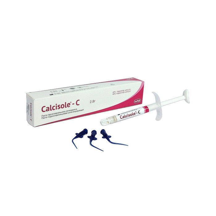 Calcisole-C (Кальцизоль-С) № 2112, шпр.2.8г - Гідроксид кальцієва паста (Latus/Латус)