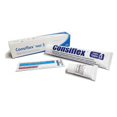 Consiflex, Type 3 (Консіфлекс, Тип 3) № 2613, Пак.: 150г+15г - Відбиткова маса (C-силікон), корега, низька в'язкість (тип 3) (Latus/Латус)