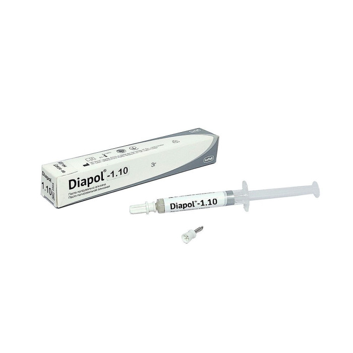 Diapol-1.10 (Діаполь-1.10) № 0303, шпр.3г (+полірувальна чашка) - Паста полірувальна діамантова (Latus/Латус)
