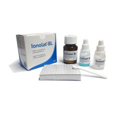 Ionolat-BL (Іонолат-BL) № 2001, Пак.: 20г+15г+10г, (# ТЕРМІН ПО 2026-06 #) - Прокладка (лайнер), склоіономірний (Latus/Латус)