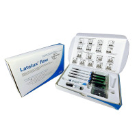 Latelux Flow System Kit (Лателюкс Флоу) № 2502, Н-р: 4 х шпр.2.2г (А2, А3, В2, ОА2) - Текучий композит, мікрогібридний (Latus/Латус)