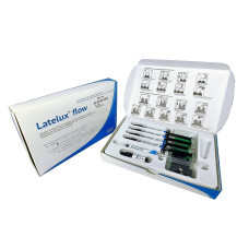 Latelux Flow System Kit (Лателюкс Флоу) № 2502, Н-р: 4 х шпр.2.2г (А2, А3, В2, ОА2) - Текучий композит, мікрогібридний (Latus/Латус)