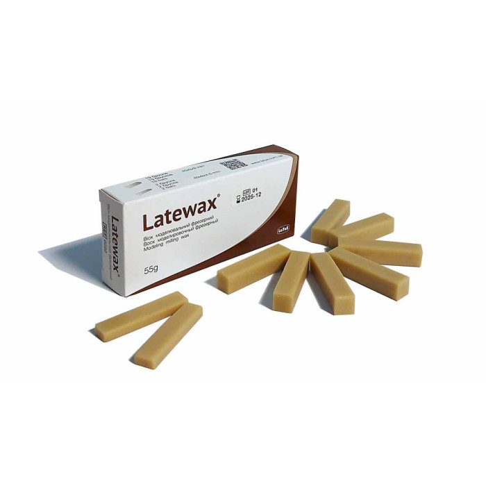 Віск фрезерний Latewax, Milling Wax № 0222, 55г (Latus/Латус)