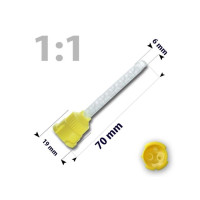 Насадка для змішування (міксер) Express,  № HP03, 1шт довжина= 71 мм; діам.= 4.2 мм (Luxor/Люксор)