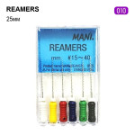 K-Reamer (К-Рімер), 6шт/пак довж.=25 мм; № 10 - Каналорозширювачі, ручні (Mani/Мані)