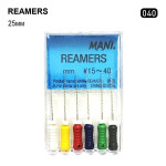 K-Reamer (К-Рімер), 6шт/пак довж.=25 мм; № 40 - Каналорозширювачі, ручні (Mani/Мані)