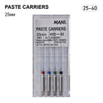 Paste Carriers (Паст Керріерс), 4шт/пак довж.=25 мм; № 25-40 - Каналонаповнювачі, машинні (Mani/Мані)