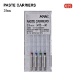 Paste Carriers (Паст Керріерс), 4шт/пак довж.=25 мм; № 25 - Каналонаповнювачі, машинні (Mani/Мані)