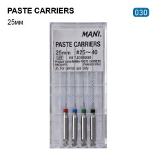 Paste Carriers (Паст Керріерс), 4шт/пак довж.=25 мм; № 30 - Каналонаповнювачі, машинні (Mani/Мані)