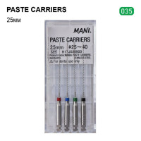 Paste Carriers (Паст Керріерс), 4шт/пак довж.=25 мм; № 35 - Каналонаповнювачі, машинні (Mani/Мані)