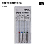 Paste Carriers (Паст Керріерс), 4шт/пак довж.=25 мм; № 40 - Каналонаповнювачі, машинні (Mani/Мані)