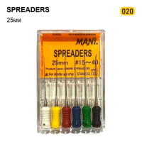Spreaders (Спреадерс), 6шт/пак довж.=25 мм; № 20 - Конденсатори гутаперчі, ручні (Mani/Мані)