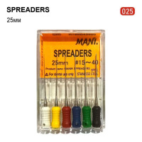 Spreaders (Спреадерс), 6шт/пак довж.=25 мм; № 25 - Конденсатори гутаперчі, ручні (Mani/Мані)
