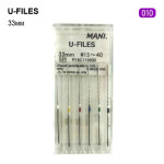 U-File (У-Файл), 6шт/пак довж.=33 мм; № 10 - Ультразвукові файли, машинні (Mani/Мані)
