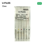 U-File (У-Файл), 6шт/пак довж.=33 мм; № 35 - Ультразвукові файли, машинні (Mani/Мані)