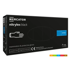 Рукавички нитрилові Nitrylex Black, 100шт/пак колір: чорний; розм.= 