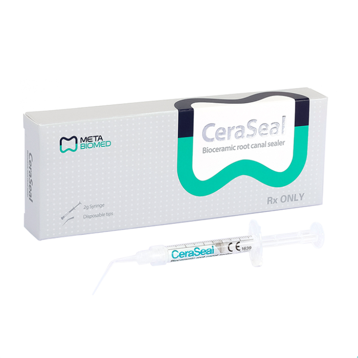 CeraSeal, Пак.: шпр.2г (+10нас.) - MTA цемент (біокерамічний сіллер) (Meta Biomed/Мета Біомед)