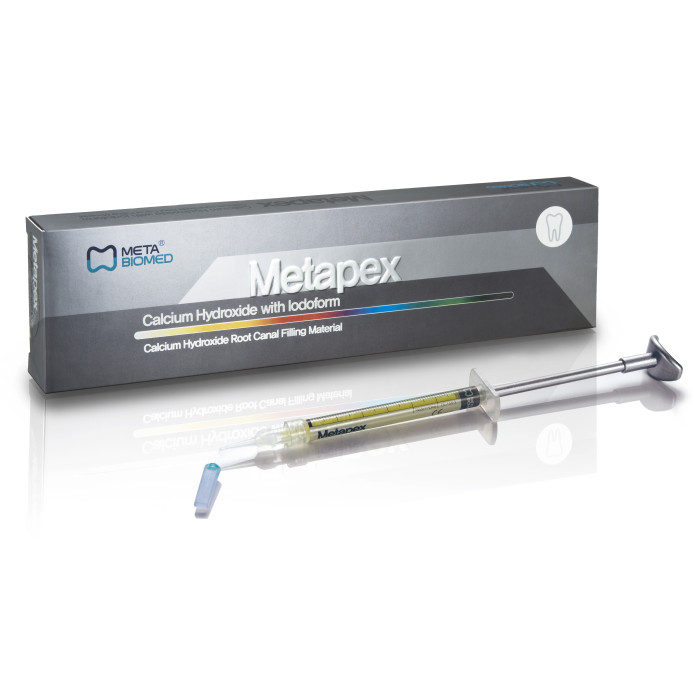 Metapex (Метапекс), шпр.2.2г - Гідроксид кальцієва паста з йодоформом (Meta Biomed/Мета Біомед)