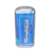 Аплікатори Microbrush (Мікробраш), 100шт/пак діам.= 2.00 мм; колір: синій/зелений/фіолетовий; розм.= Regular (Microbrush/Мікробраш)