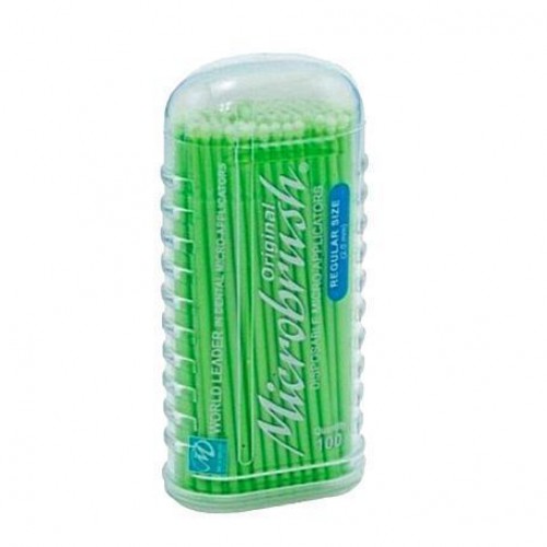 Аплікатори Microbrush (Мікробраш), 100шт/пак діам.= 2.00 мм; колір: синій/зелений/фіолетовий; розм.= Regular (Microbrush/Мікробраш) Аплікатори Microbrush (Мікробраш), 100шт/пак діам.= 2.00 мм; колір: синій/зелений/фіолетовий; розм.= Regular (Microbrush/Мікробраш)