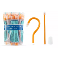 Слиновідсмоктувачі ASPIRDENTAL № 3410/08/1, 100шт/пак довжина= 150 мм; діам.= 6.50 мм; колір: прозорий помаранчевий, (# УЦІНКА  #) (Nostrum/Нострум)