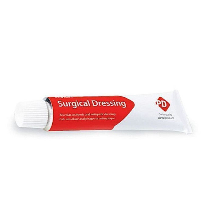 Surgical Dressing (Сурджікал Дрессіног), тюбик 25г - Захисний компрес для ясен (PD/Пі-Ді)