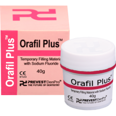 Orafil Plus (Орафіл плюс) № 11002, флак. 40г - Тимчасовий цемент, без-евгенольний з фторидом натрію (Prevest/Превест)