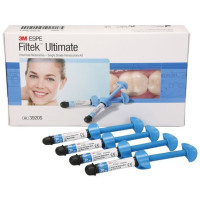 Filtek Ultimate Starter Kit (Філтек Ультімейт) № 3920S, Н-р: 4 х шпр.4г (2хА2В, 2хА3В) - Реставраційний композит, нанокластерний (Solventum (3M)/Солвентум (ЗМ))
