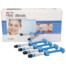 Filtek Ultimate Starter Kit (Філтек Ультімейт) № 3920S, Н-р: 4 х шпр.4г (2хА2В, 2хА3В) - Реставраційний композит, нанокластерний (Solventum (3M)/Солвентум (ЗМ))