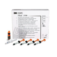 Filtek Z550 Пробний набір (Філтек ЗЕТ550) № 7050TK, Н-р: 4 х шпр.4г (A2, A3, A3.5, OA2) (+6мл Adper Single Bond 2, 3мл шприц Scotchbond Universal травільний гель, аксессуари, інструкція) - Реставраційний композит, наногібридний (Solventum (3M)/Солвентум (