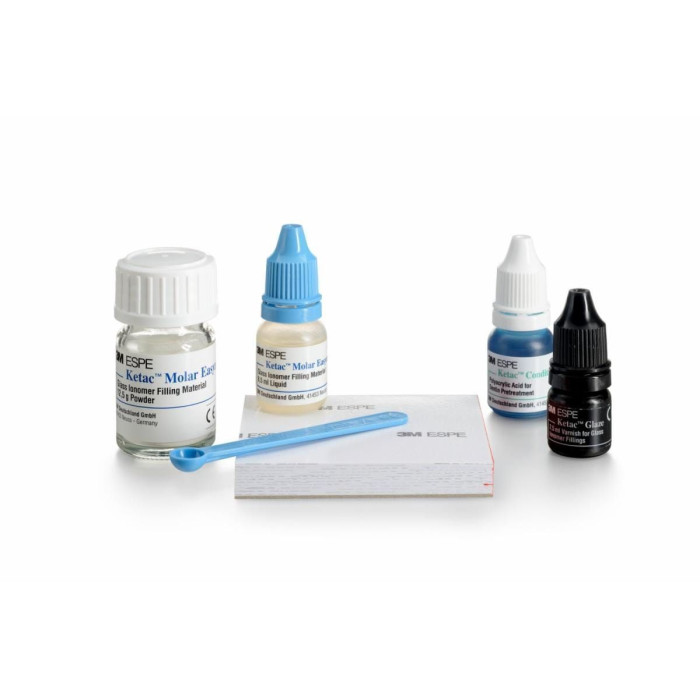 Ketac-Molar Easymix (Кетак-Моляр Ізімікс) № 56632, Пак.: 12.5г+8.5мл (A3) - Пломбувальний матеріал, склоіономерний (Solventum (3M)/Солвентум (ЗМ))