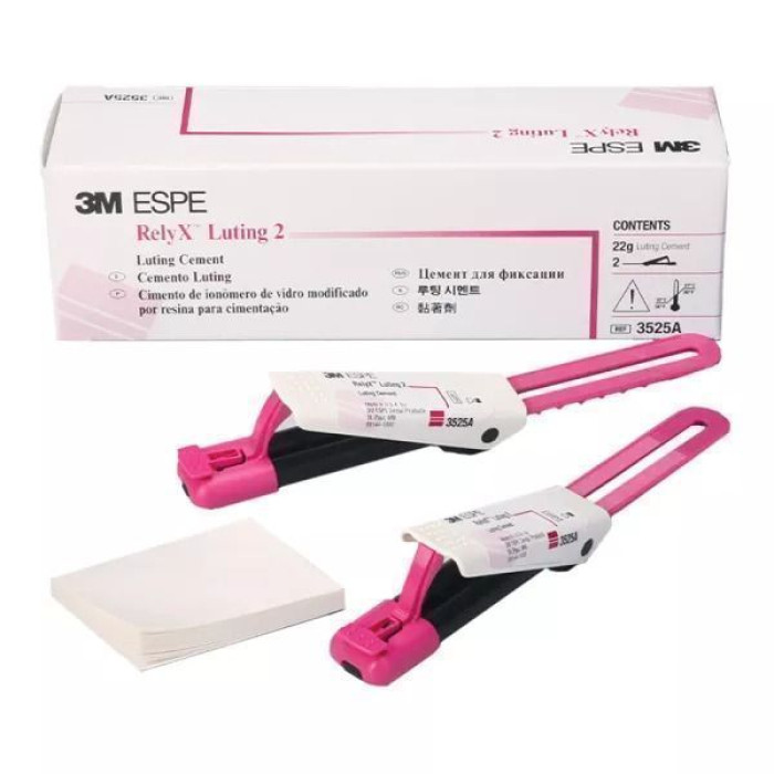 Rely-X Luting 2 (РелайІкс Льютінг 2) № 3525A, Пак.: 2 х клікер 11г - Фіксуючий цемент, склоіономерний (Solventum (3M)/Солвентум (ЗМ))