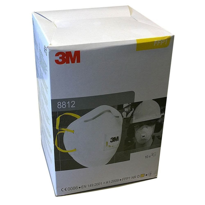 Респіратори № 8812, 1шт (Solventum (3M)/Солвентум (ЗМ))