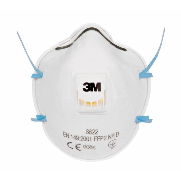Респіратори № 8822, 1шт (Solventum (3M)/Солвентум (ЗМ))