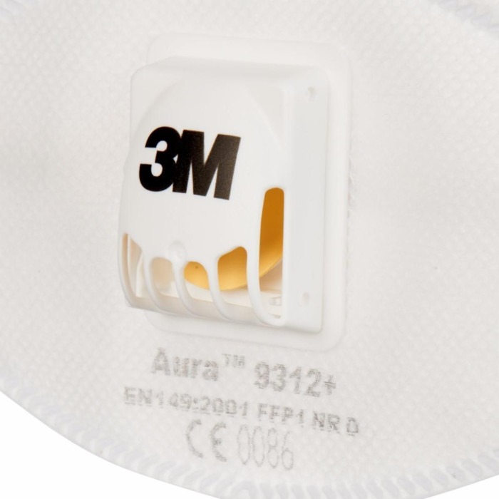 Респіратори Aura № 9312+, 1шт (Solventum (3M)/Солвентум (ЗМ))