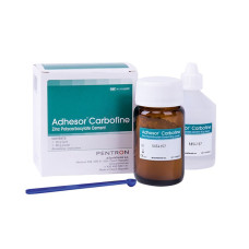 Adhesor Carbofine (Адгезор Карбофайн), Пак.: 80г+40г - Фіксуючий цемент, цинк-полікарбоксилатний (SpofaDental/СпофаДентал)