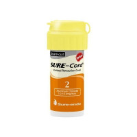 Sure-Cord Plus (Сюр-Корд Плюс), 1шт довжина= 254 см; розм.= # 2 - Ретракційна нитка (хлорид алюмінію) (Sure Dent/Шур Дент)