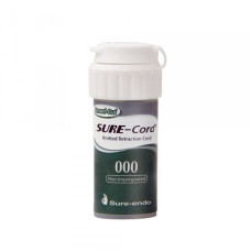 Sure-Cord (Сюр-Корд), 1шт довжина= 254 см; розм.= # 000 - Ретракційна нитка (без просочення) (Sure Dent/Шур Дент)