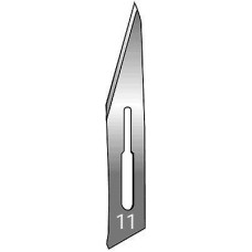 Лезо до скальпеля стерильне, 1шт форма: № 11 (Surgical Blades/Серджикал Блейдс)