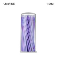 Аплікатори Micro Applicators № 11-40003, 100шт/пак діам.= 1.00 мм; розм.= Ultra Fine (фіолетові) (Tribest/Трайбест)